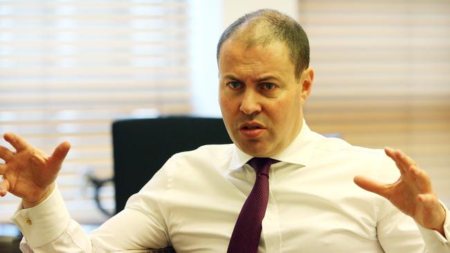 Minister for the Environment and Energy Josh Frydenberg has created a storm of his own on social media. Picture Kym Smith