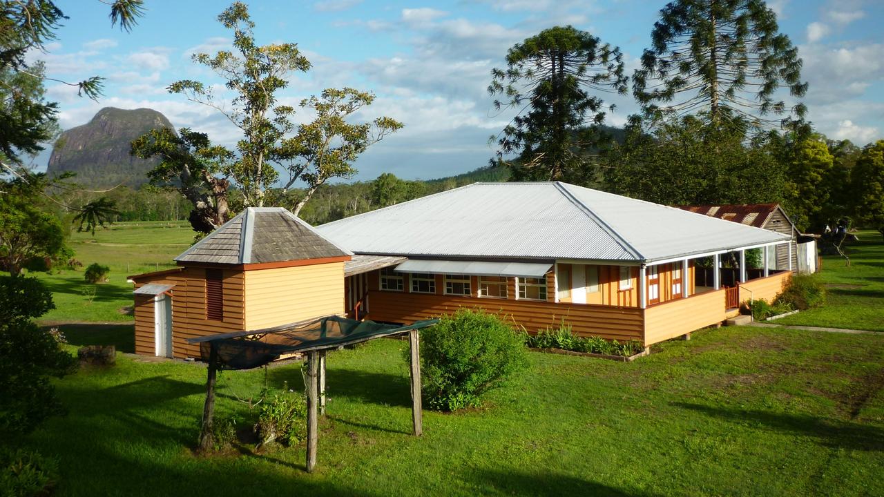 Bankfoot House Heritage Precinct in the Glass House Mountains.