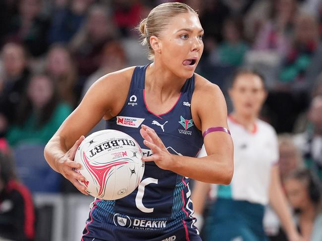 Kate Moloney walked into the Melbourne Vixens as a fresh eyed teenager. Picture: Daniel Pockett/Getty Images