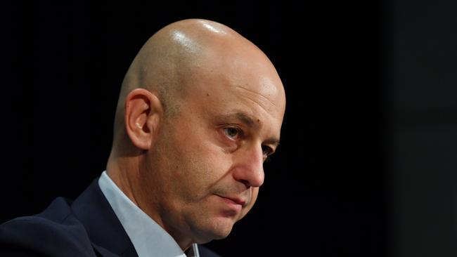 NRL CEO Todd Greenberg is privately fuming that the Broncos were a no-show. Picture: AAP Image/Dean Lewins