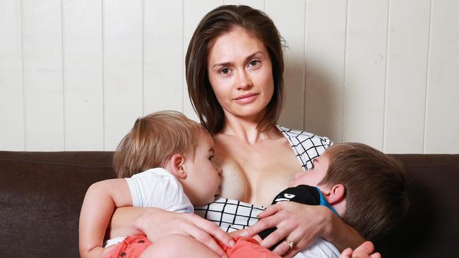 Queensland mother told not to breastfeed in shopping centre 'high-end