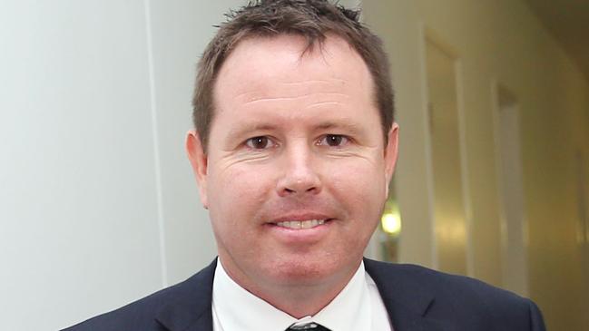 Nationals Andrew Broad at Parliament House in Canberra. Picture Gary Ramage