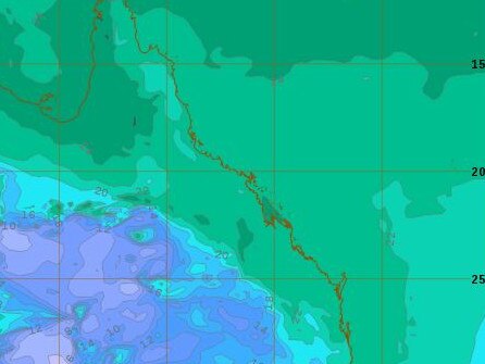 The dew point across Queensland is gong to reach high levels of humidity.