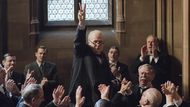 Oldman dazzles as Winston Churchill. Picture Focus Features