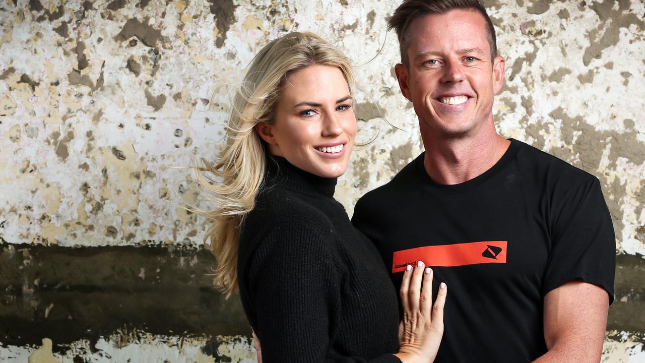 V8 Supercar champion James Courtney and wife Carys announce they