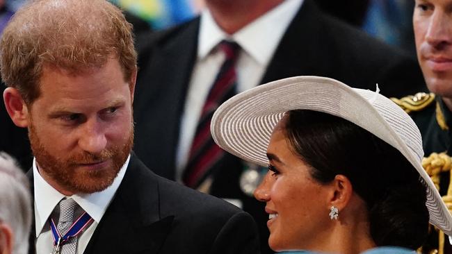 Harry and Meghan. Picture: AFP