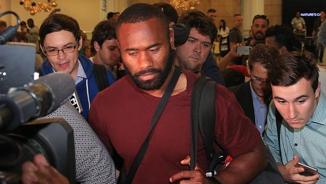 Semi Radradra at airport (maybe)NSW