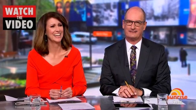 David Koch left red-faced after impotence segment (Sunrise)