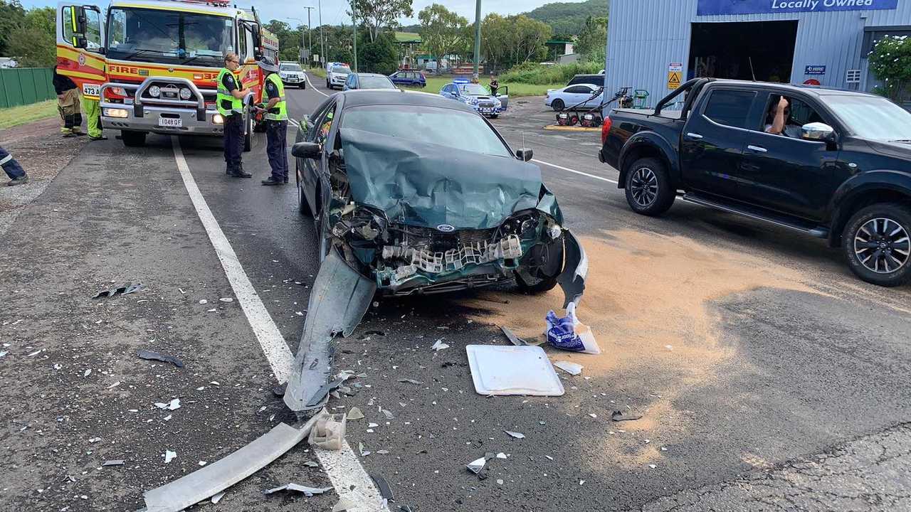 Dramatic Footage Of Peak-hour Traffic Smash | The Courier Mail