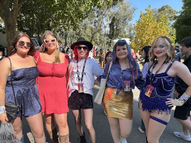 Georgia Kimovski, Caroline Keighley, Miranda Mircon, Griselda Arsuaga and Stella Butzkueven