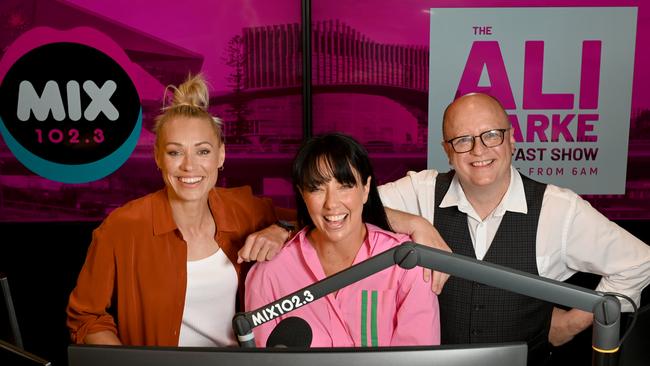 The struggling Ali Clarke Breakfast Show showed no improvement. Picture: Naomi Jellicoe