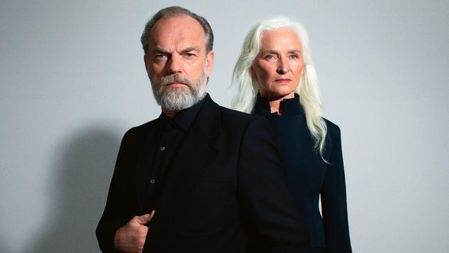 Hugo Weaving and Olwen Fouéré.