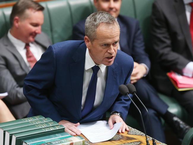 Opposition Leader Bill Shorten will call for Facebook and Twitter, as well as the developers of encrypted communications apps, to do more in the counter-terrorism space. Picture: Kym Smith