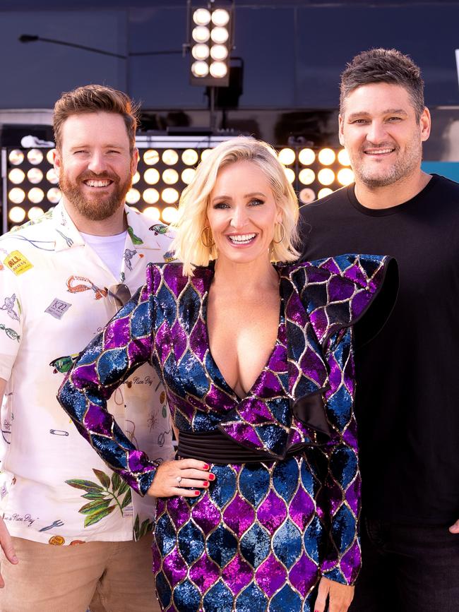 Fox FM’s Fifi, Fev and Nick.