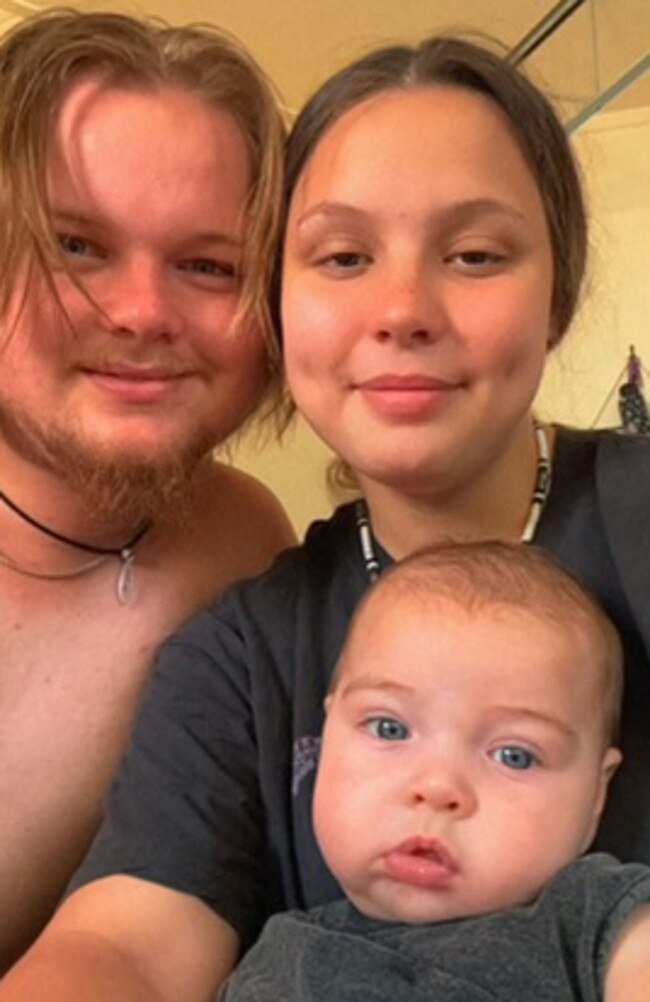 Reef’s mother Coral Guest, pictured with Reef's father, Seth Day, said it was "pretty crazy" to know Reef had been named Bundaberg's Cutest Baby for 2023.