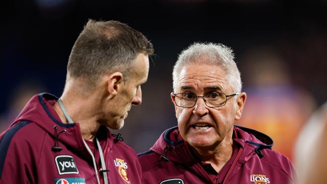 Chris Fagan has stuck by his coaching philosophy in the face of criticism. (Photo by Dylan Burns/AFL Photos via Getty Images)