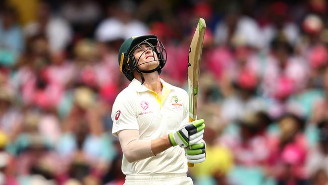 It took a sharp catch to remove Marnus Labuschagne. Picture: Getty