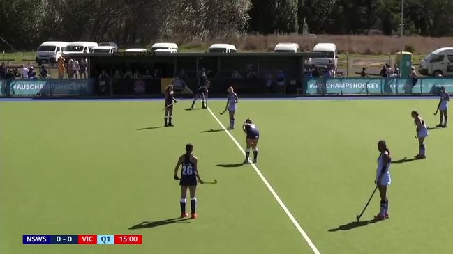 REPLAY: National U15's Girls Hockey Championships - NSW State vs VIC (Semi-Final)