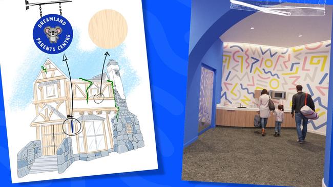 Dreamworld announces $50m upgrade. Parents Room Artists Impressions