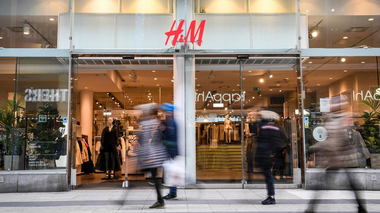 H&amp;M is looking to close up to 15 per cent of its Australian stores. Picture: Fredrik Sandberg/AFP