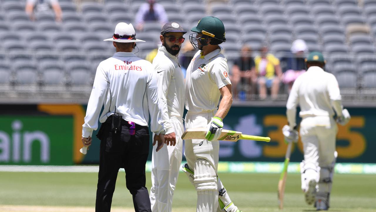 Australia captain Tim Paine said his running feud with India skipper Virat Kohli was more about stepping up for his teammates than making a statement. 