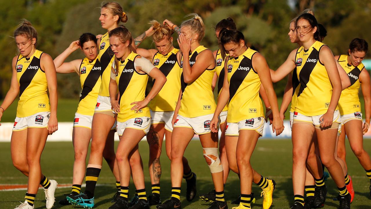 Richmond failed to kick a goal against St Kilda. Photo: Michael Willson/AFL Photos via Getty Images.