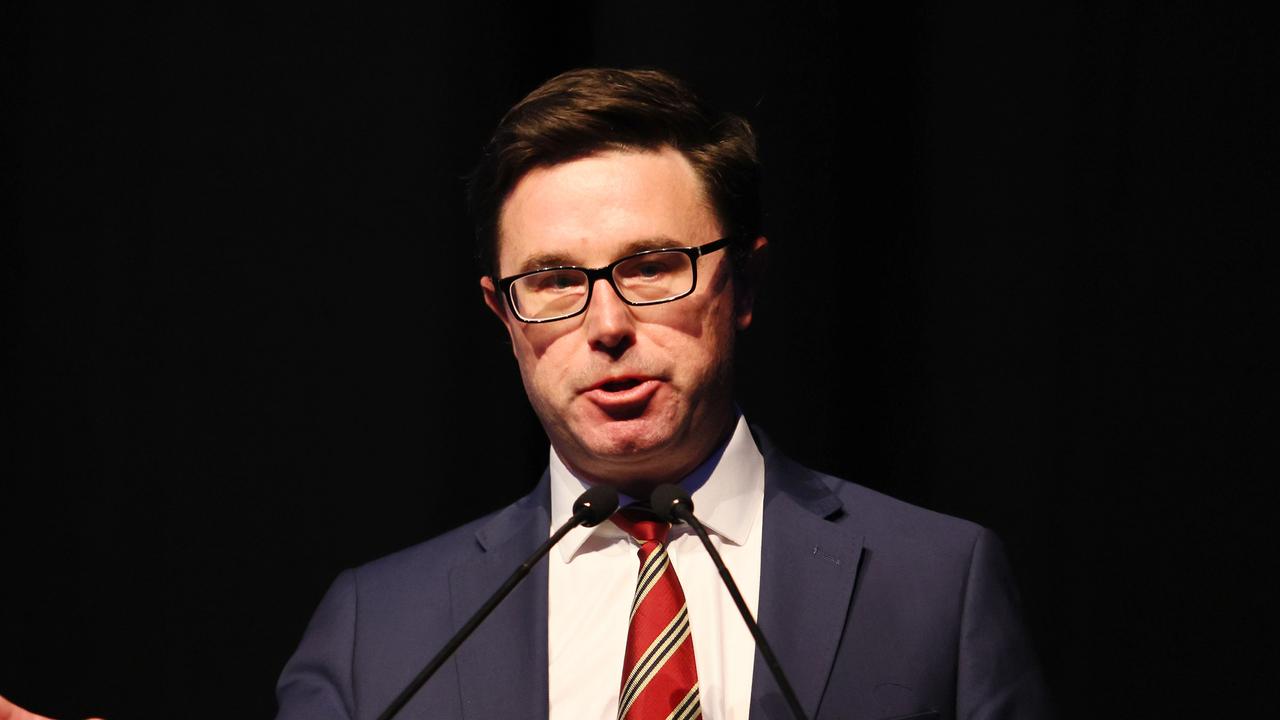 David Littleproud has claimed the country was “never at war” with Indigenous Australians, reiterating the Nationals’ opposition to the Voice to parliament and a treaty. Picture: NCA NewsWire/Tertius Pickard