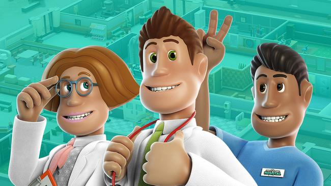 Two Point Hospital video game