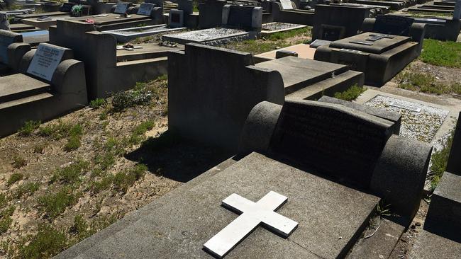 SA Police have concluded that there is no evidence against a former Cheltenham Cemetery gravedigger. Picture: Chris Eastman