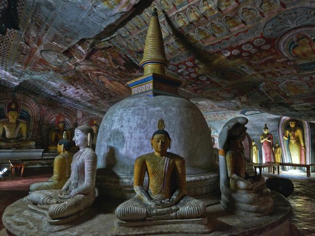 The Golden Temple of Dambulla is a world heritage site. Picture: Ilee — Wu, Flickr