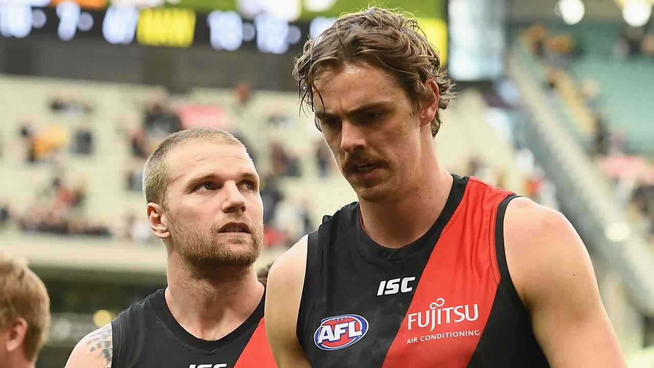 Joe Daniher will miss the opening month of the season. Photo: Quinn Rooney/Getty Images.
