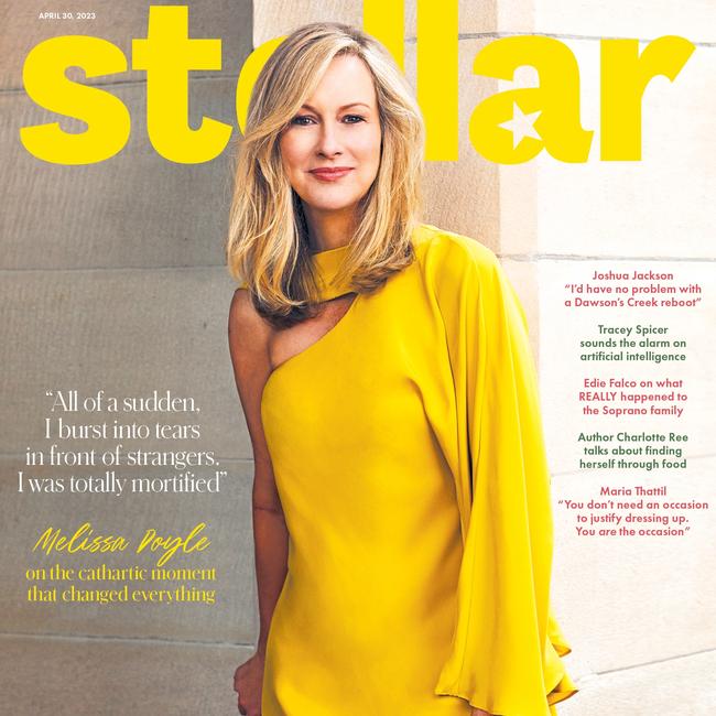 Melissa Doyle star on the cover of this Sunday’s Stellar. Picture: Daniel Nadelfor Stellar.