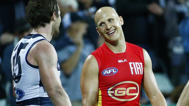 Gary Ablett will join Patrick Dangerfield at the Cats. Picture: Colleen Petch