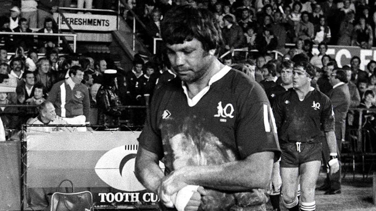 Queensland captain Artie (Arthur) Beetson at Lang Park in 1980.