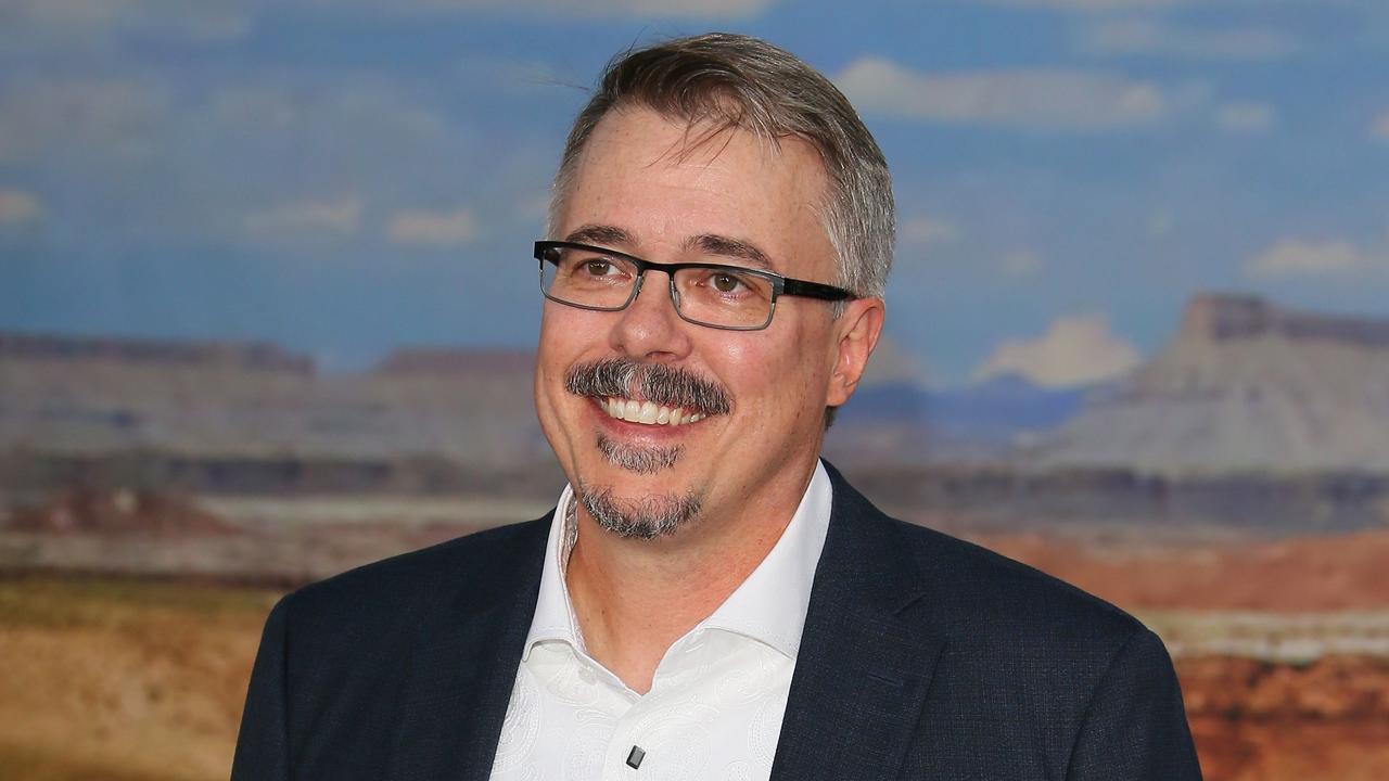 Vince Gilligan at the premiere of El Camino. Picture: Jean-Baptiste Lacroix/AFP