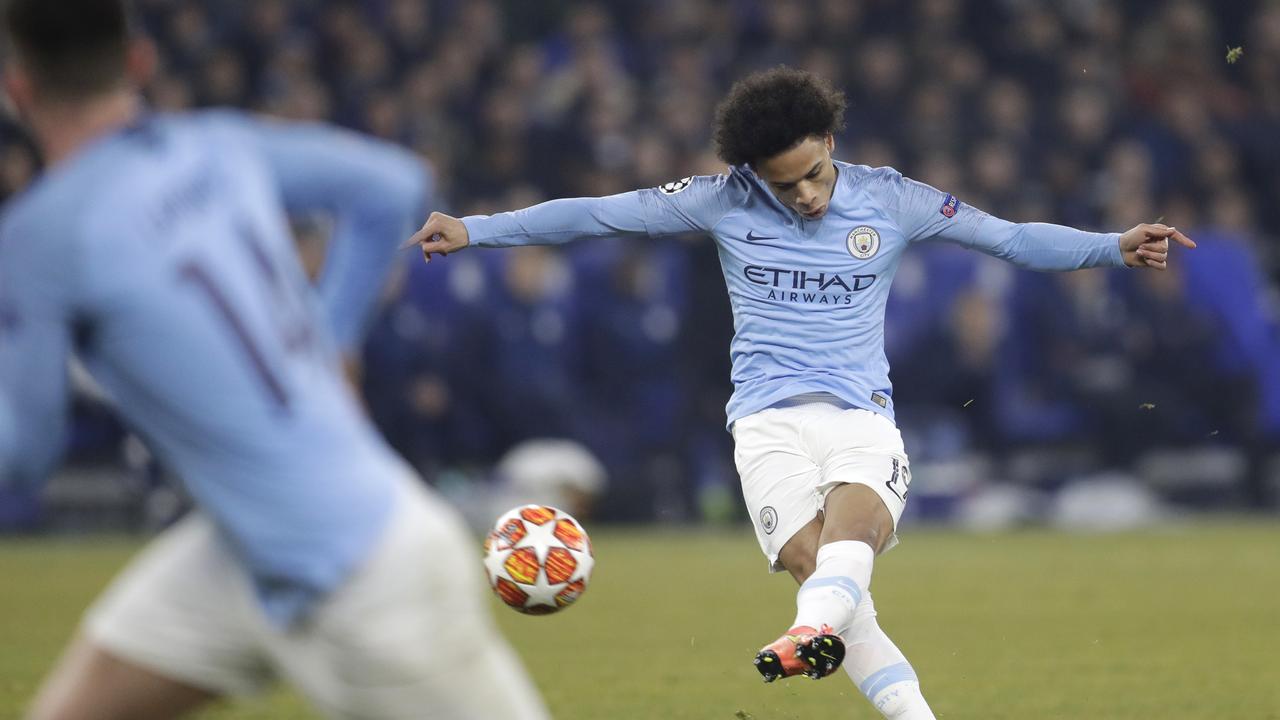 Leroy Sane arrives for Man City training with £3,000 Louis Vuitton Keepall  ahead of Schalke clash in Champions League