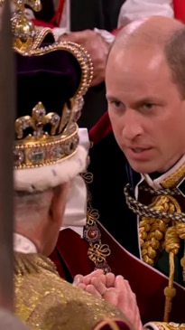 William pledges loyalty to King Charles