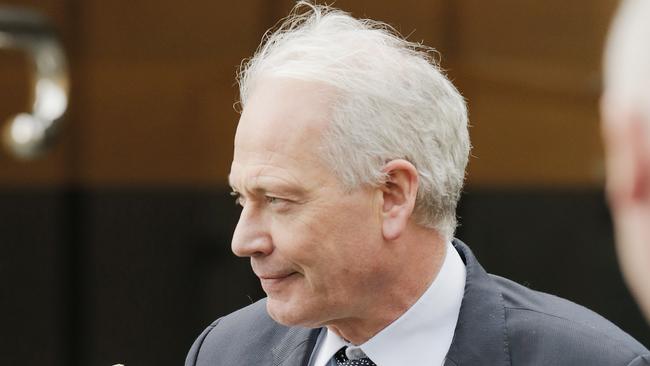 Sue Neil Fraser's new laywer Paul Galbally from Melbourne firm Galbally &amp; O'Bryan at the Supreme Court hearing of Sue Neil Fraser's last-ditch appeal. Picture: MATHEW FARRELL