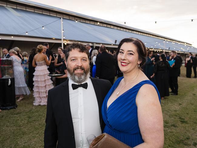 Mark and Vanessa Richards at LifeFlight Toowoomba Gala at The Goods Shed, Saturday, May 6, 2023. Picture: Kevin Farmer