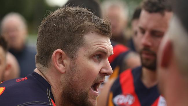 East Keilor coach Tim Bongetti. Picture: Stuart Milligan