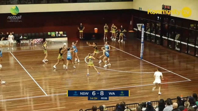 Live Stream National Netball Championships Court1 Day 1 Herald Sun 