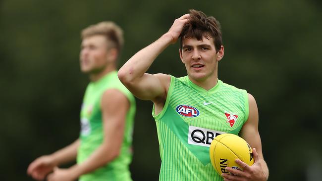 Errol Gulden scored 139 KFC SuperCoach points on debut. Picture: Mark Metcalfe/Getty Images)