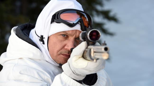 Jeremy Renner in Wind River.