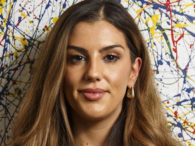 MELBOURNE, AUSTRALIA - NewsWire Photos MAY 07, 2021:  Natasha Jiannetti poses for a photograph in the office of her subscription snack service business in Fitzroy, Melbourne, Victoria. Picture: NCA NewsWire / Daniel Pockett