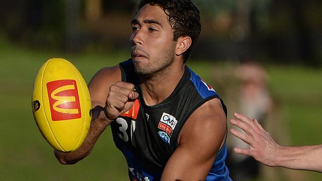 Malcolm Karpany hasn’t set the world on fire since being drafted by West Coast. Picture: Daniel Wilkins