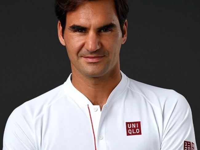 Roger Federer is a brand ambassador for Uniqlo.