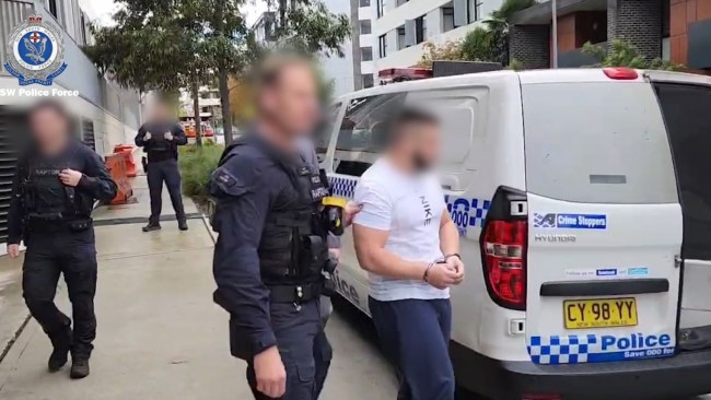 NSW Police allege Noah Touma, 20, dressed as food delivery driver ...