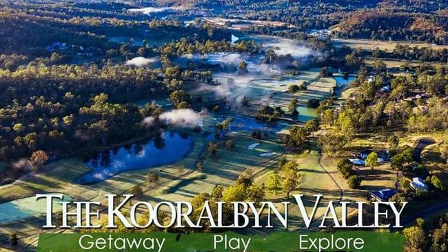 The Kooralbyn Valley Resort’s new branding.