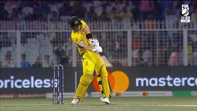 Steve Smith had a shocker. Photo: Fox Cricket.