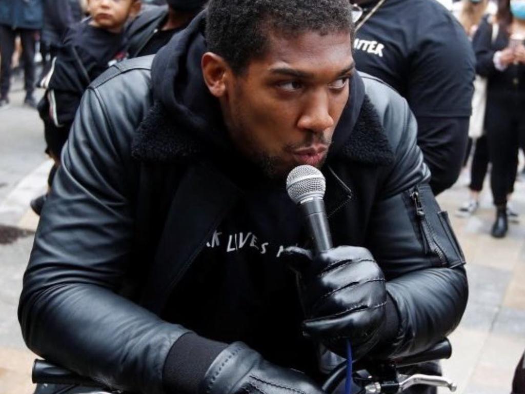 Anthony Joshua black shops furore Heavyweight champion denies